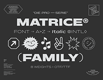 Matrice Font Family