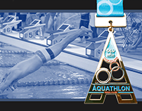 Korea University of Sport's 1st Aquathlon Medal