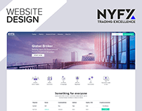 NYFX Home Page Sample Design