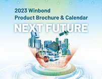 2023 Next Future - 華邦電子 Winbond - 產品型錄、桌曆 Calendar