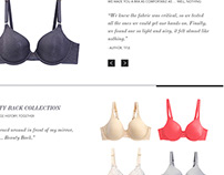 Vanity Fair Lingerie Website Redesign