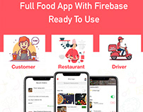 5 food delivery full (Android + iOS + Admin Panel PWA)