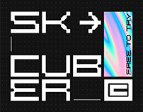 SK Cuber — Free Font