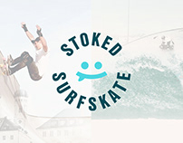 Stoked Surfskate Branding