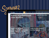 Szervusz Ausztria logo and website redesign