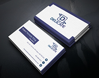 Delicate Import And Export Company Business Card