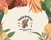 Happy Gardener/ Branding