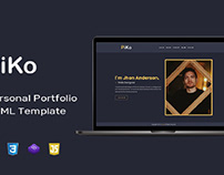 Piko - Personal Portfolio HTML Landing Page Template