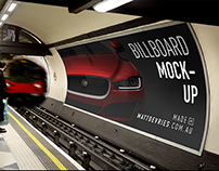 Smart Advertising Billboard | PSD TEMPLATE MOCKUP