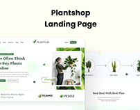 Plant Shop Landing Page
