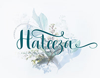HALEEZA | Elegant Script Font