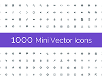 1000 Mini Vector Icons