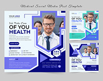 Medical Social Media Post Template Pack