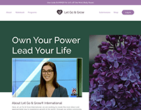 Let Go & Grow Website Design
