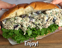 Vegan Chicken Salad Sandwich | Recent Video Work
