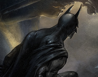 Batman - The Signal. Digital Painting