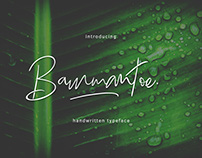 Bammantoe Typeface
