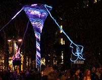 RAY: Vivid's first talking, solar-powered sculpture