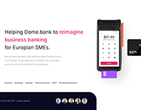 Dome Banking for business solutions.