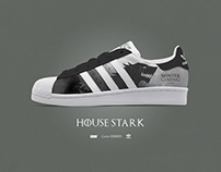 Game of Thrones Custom Adidas Superstar kicks