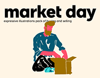 market day - Illustration pack