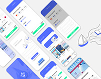Nautical Library app - UX UI design