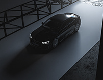 Audi RS5 / Full CGI with Blender 2.93