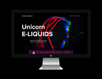 Website for Unicorn E-LIQ...