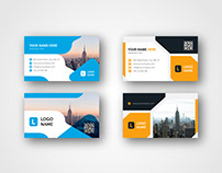 Corporate Modern Business Card Design Template vol-11