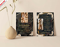 Wedding Invitation Card Free PSD Download