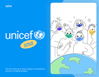 UNICEF Internet of Good Things — Web / Illustration