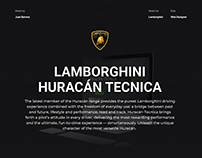 Web Design- Lamborghini