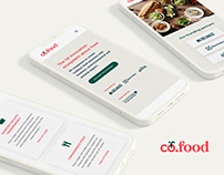 Co.food - Web Design