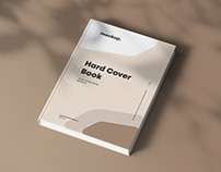 Hard Cover Book Mock-up