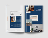 Company Annual Report Indesign