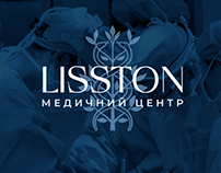 Brand identity design for the "Lisston" Medical Center.