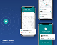 Movers - House shifting app design case study