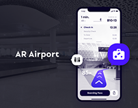 Improved airport experience through AR