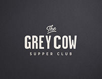 The Grey Cow Supper Club / Logo Design