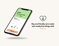 ECO SHOP Mobile App Concept