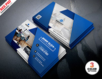 Modern Office Business Card Design PSD