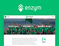 Corporate Website For Yeast Company ENZYM