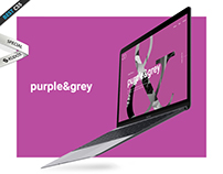 purple&grey | Website