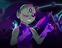 Mina the Alien Hero
