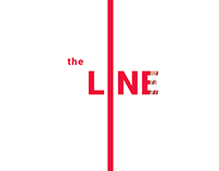 the LINE - abstract graphic concept