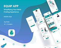 Equip - Maid Hiring App UX/UI Case Study