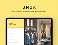 UNUA: a fashion sales management app
