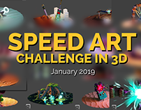 3D Speed Art Challenge - January 2019