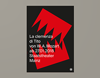 Staatstheater Mainz – La Clemencia (Poster)