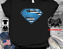Original USA Flag Inside Los Superman 2024 T-Shirt